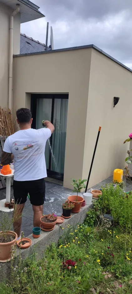 Résultat après intervention de nettoyage extérieur